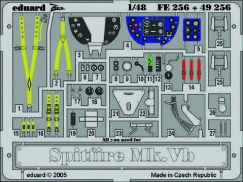 Eduard Spitfire Mk.Vb 1:48 (FE256)