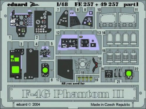 Eduard F-4G Phantom II 1:48 (FE257)