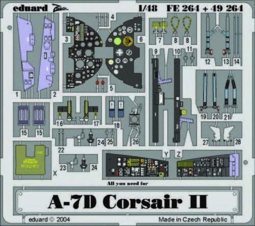 Eduard A-7D Corsair II 1:48 (FE264)