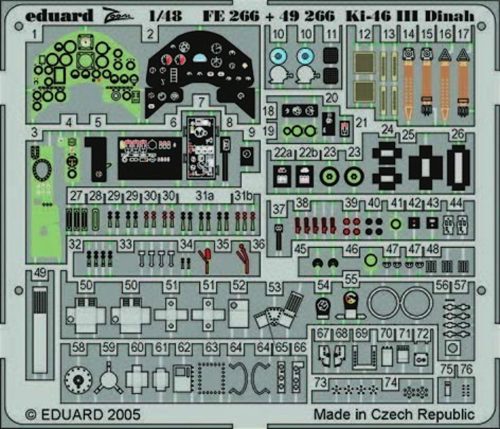 Eduard Ki-46 III Dinah 1:48 (FE266)