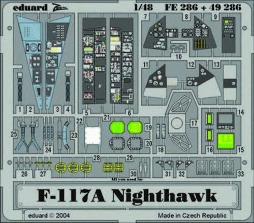 Eduard F-117 Nighthawk 1:48 (FE286)