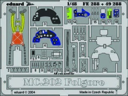 Eduard MC.202 Folgore 1:48 (FE288)