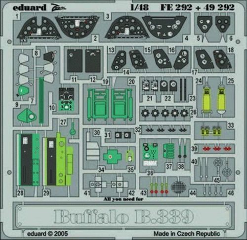 Eduard Buffalo Model 339 1:48 (FE292)