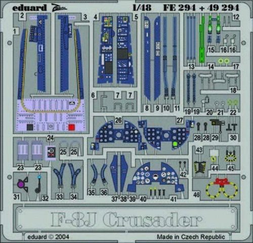 Eduard F-8J Crusader 1:48 (FE294)