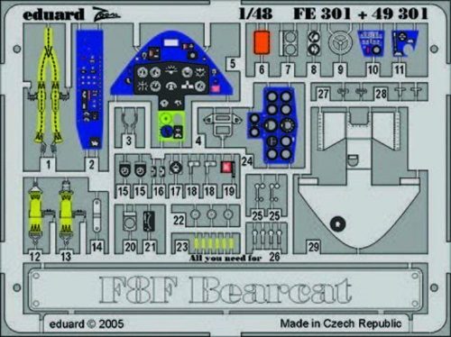 Eduard F8F Bearcat 1:48 (FE301)