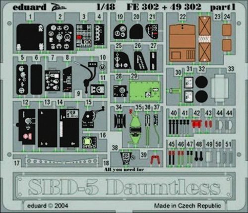 Eduard SBD-5 Dauntless 1:48 (FE302)