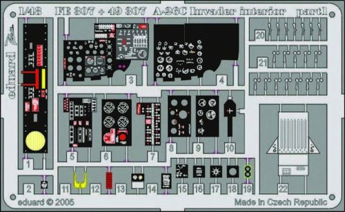 Eduard A-26C Invader interior FE307 1:48 (FE307)