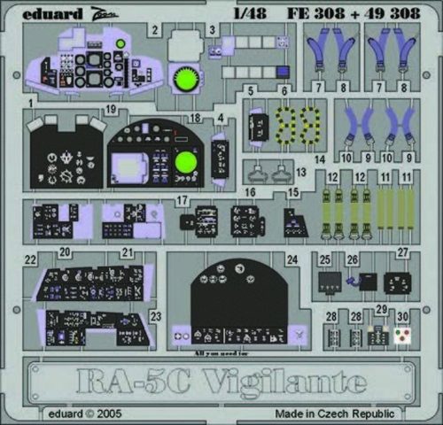 Eduard RA-5C Vigilante FE308 1:48 (FE308)