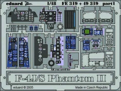 Eduard F-4J/S Phantom II 1:48 (FE319)