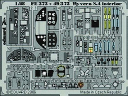 Eduard Wyvern S.4 interior Für Trumpeter-Bausatz 1:48 (FE373)