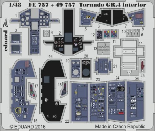 Eduard Tornado GR.4 interior for Revell 1:48 (FE757)