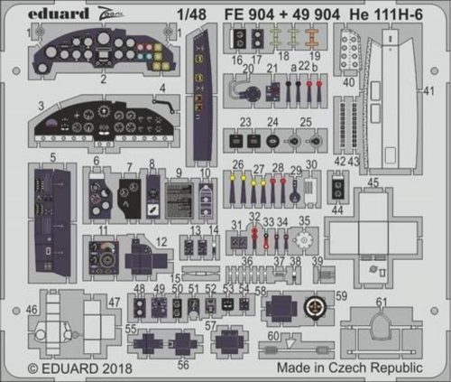 Eduard He 111H-6 for ICM 1:48 (FE904)