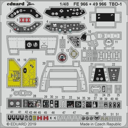 Eduard TBD-1 for Great Wall Hobby 1:48 (FE966)