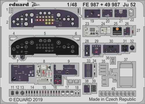 Eduard Ju 52 for Revell 1:48 (FE987)