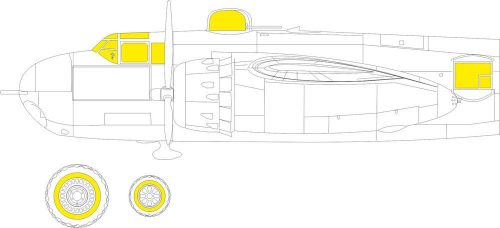 Eduard B-25H for HKM 1:32 (JX287)