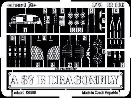 Eduard A-37 B Dragonfly 1:72 (SS106)