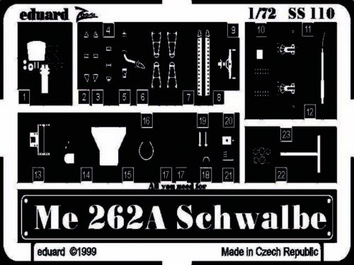 Eduard Me-262 A Schwalbe 1:72 (SS110)