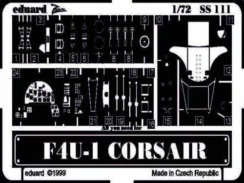 Eduard F4U-1 Corsair 1:72 (SS111)