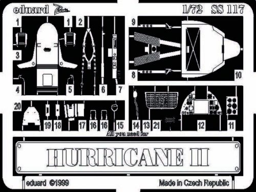 Eduard Hurricane II 1:72 (SS117)