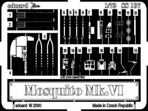 Eduard DH.98 Mosquito Mk.VI 1:72 (SS137)