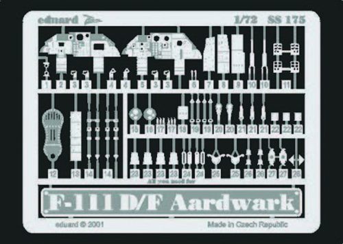 Eduard F-111D/F Aardvark 1:72 (SS175)