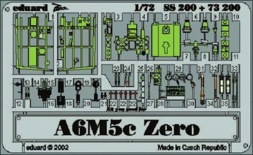Eduard A6M5c Zero 1:72 (SS200)
