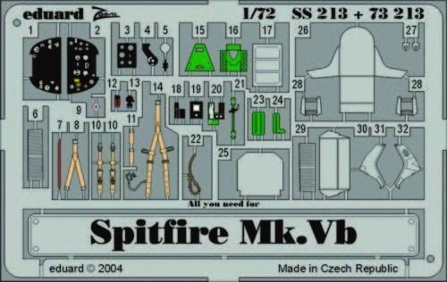 Eduard Spitfire Mk.Vb 1:72 (SS213)