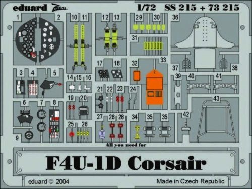 Eduard F4U-1D Corsair 1:72 (SS215)