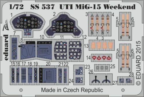 Eduard UTI MiG-15 Weekend for Eduard 1:72 (SS537)