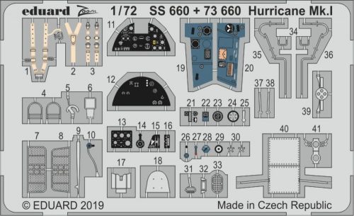 Eduard Huricane Mk.I for Airfix 1:72 (SS660)