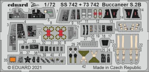 Eduard Buccaneer S.2B 1/72 for AIRFIX 1:72 (SS742)