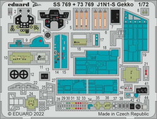 Eduard J1N1-S Gekko 1/72 1:72 (SS769)