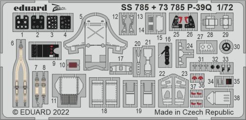 Eduard P-39Q for ARMA HOBBY 1:72 (SS785)