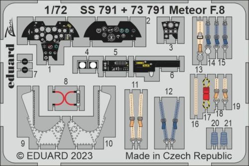 Eduard Meteor F.8 1/72 for AIRFIX 1:72 (SS791)