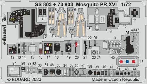 Eduard Mosquito PR.XVI 1/72 AIRFIX 1:72 (SS803)