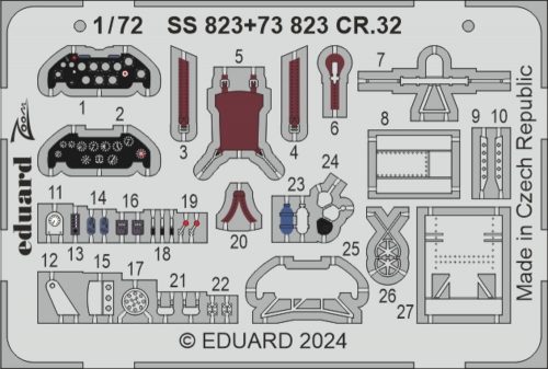 Eduard CR.32 ITALERI 1:72 (SS823)