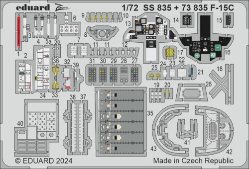 Eduard F-15C 1:72 (SS835)