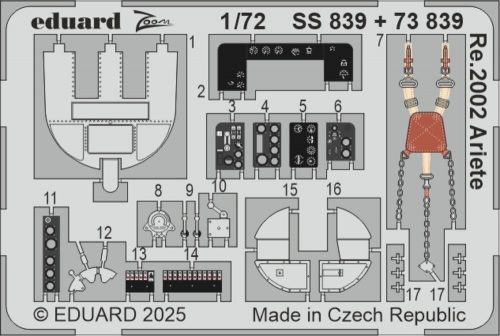 Eduard Re.2002 Ariete  ITALERI 1:72 (SS839)