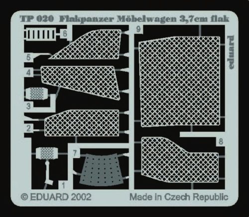 Eduard Flakpanzer Möbelwagen 3,7 cm Flak 1:35 (TP020)