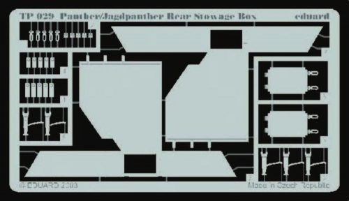 Eduard Panther/Jagdpanther Rear Stowage Box 1:35 (TP029)