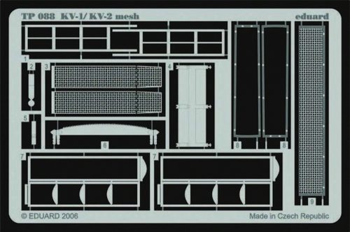 Eduard KV-1/KV-2 mesh early für Trumpeter Bausatz 1:35 (TP088)