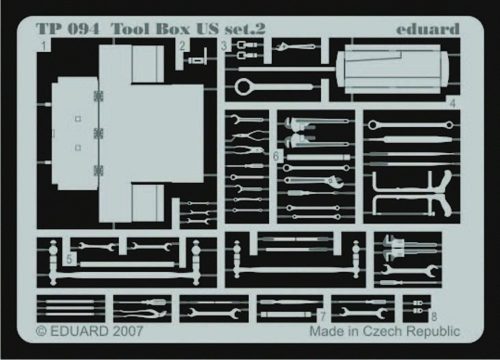 Eduard Tool Box US set.2 1:35 (TP094)