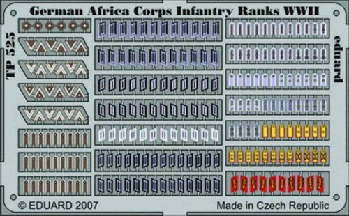 Eduard German Africa Corps Infantry Ranks WWII 1:35 (TP525)