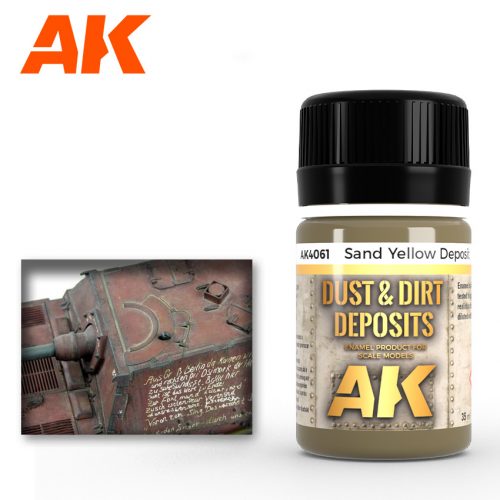 AK Effects Sand Yellow Deposit (sárga színű homok lerakódások) AK4061