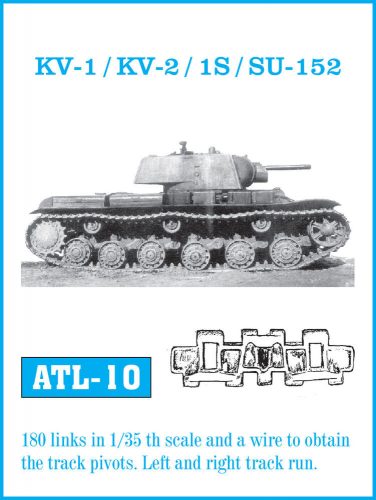 Friulmodel Tracks for KV I/II 1:35 (ATL-010)