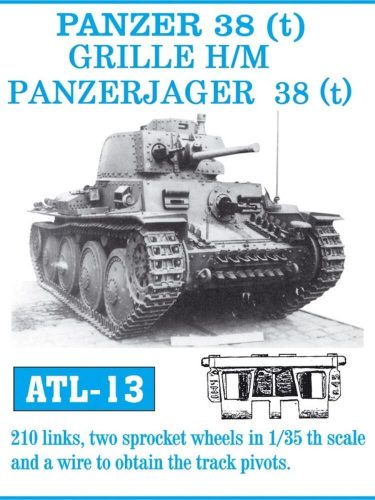 Friulmodel Tracks for Pz 38 (t) 1:35 (ATL-013)