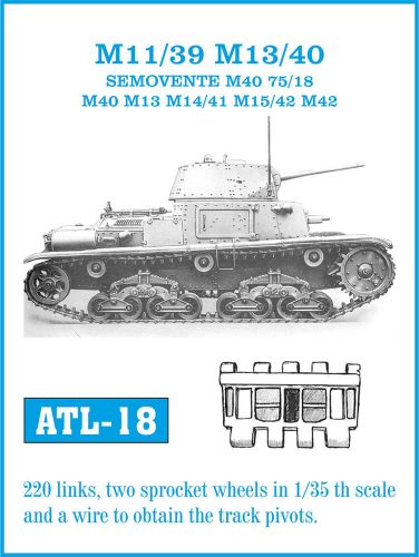 Friulmodel Tracks for M 13 / 40 1:35 (ATL-018)