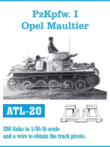 Friulmodel Tracks for Pz I / Opel Maultier 1:35 (ATL-020)