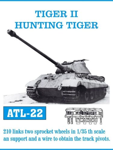 Friulmodel Tracks for Tiger II / Jagdtiger 1:35 (ATL-022)