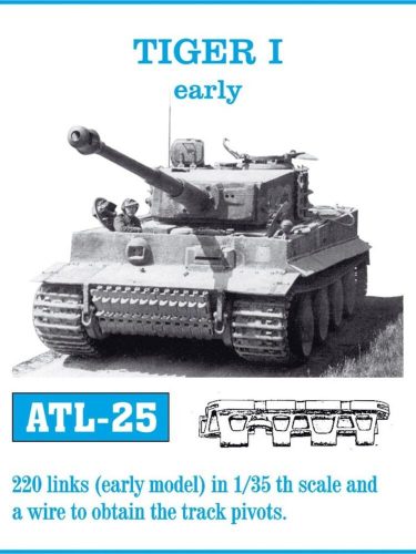 Friulmodel Tracks for Tiger I early 1:35 (ATL-025)